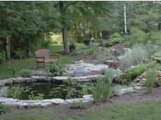 sunken patio